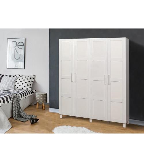 Armoire SALVIA BLANC 160 x 48 x 189 CM