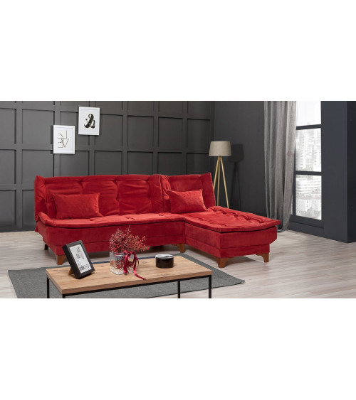 Canapé d'angle reversible convertible Butterfly 225 x 160 CM