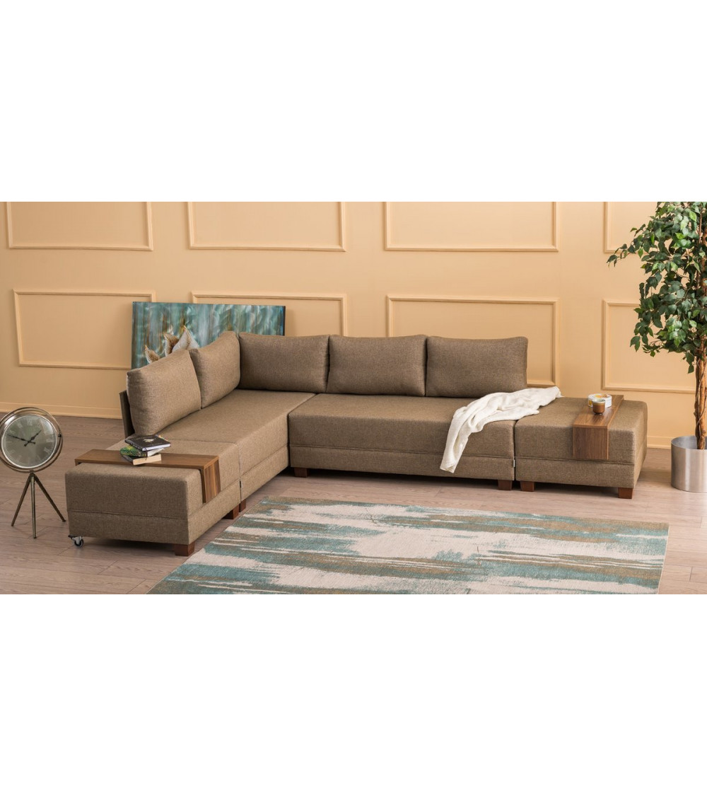 Canapé d'angle reversible convertible Fly 280 x 210 CM Canapé d'angle reversible convertible Fly 280 x 210 CM
