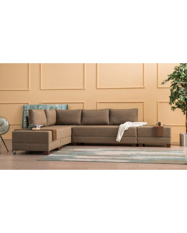 Canapé d'angle reversible convertible Fly 280 x 210 CM
