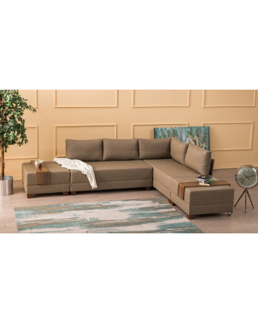Canapé d'angle reversible convertible Fly 280 x 210 CM