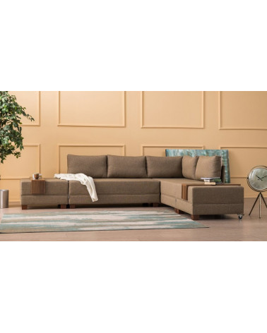 Canapé d'angle reversible convertible Fly 280 x 210 CM