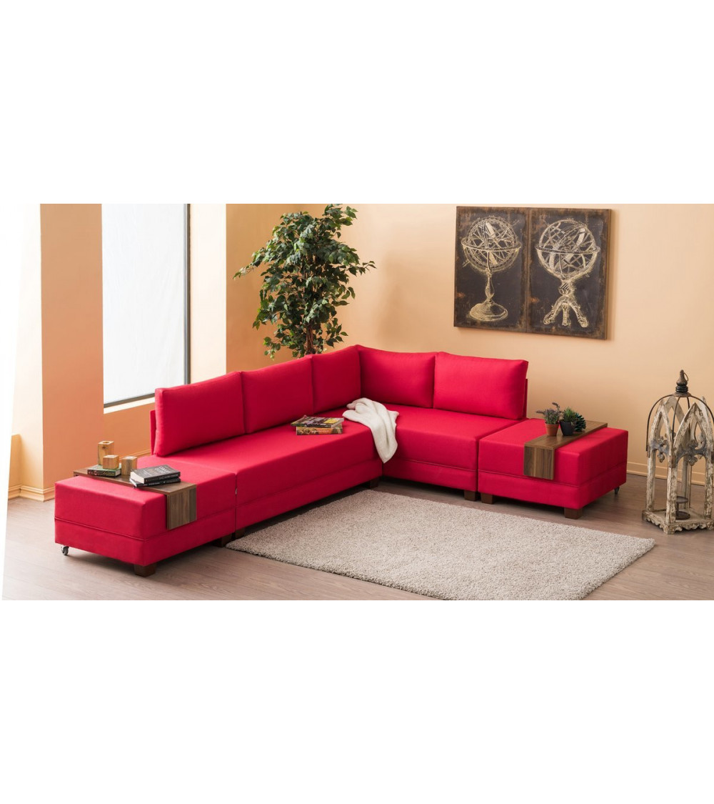 Canapé d'angle reversible convertible Fly 280 x 210 CM