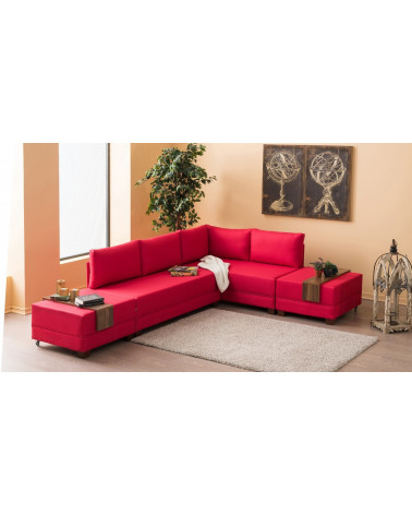 Canapé d'angle reversible convertible Fly 280 x 210 CM