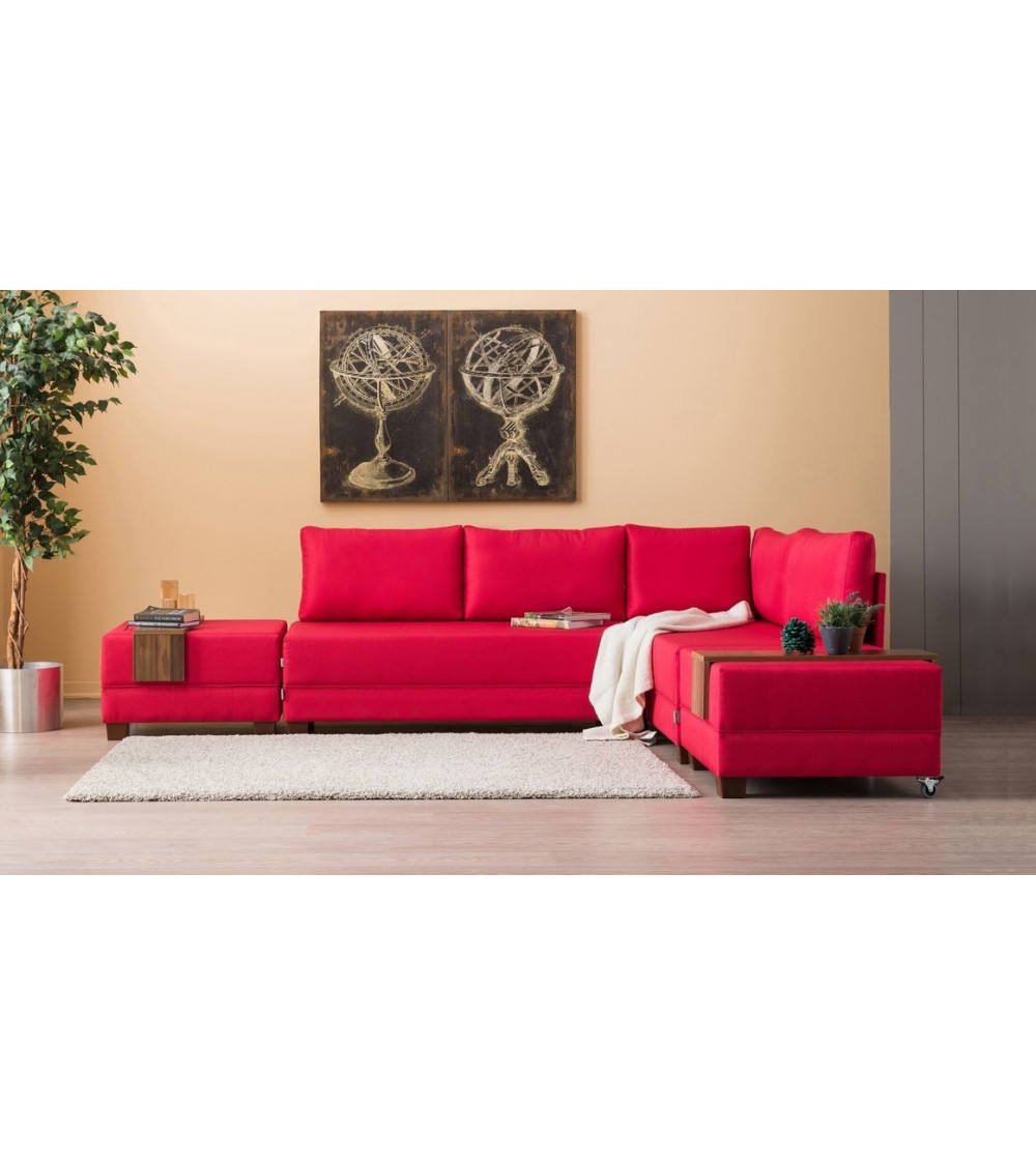 Canapé d'angle reversible convertible Fly 280 x 210 CM