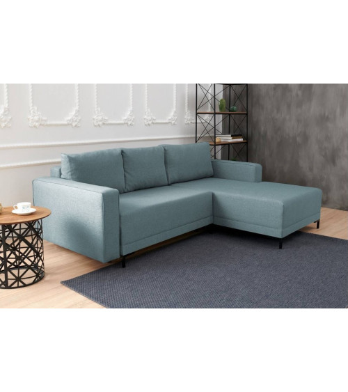 Canapé d'angle reversible convertible Ayda 233 x 198 CM