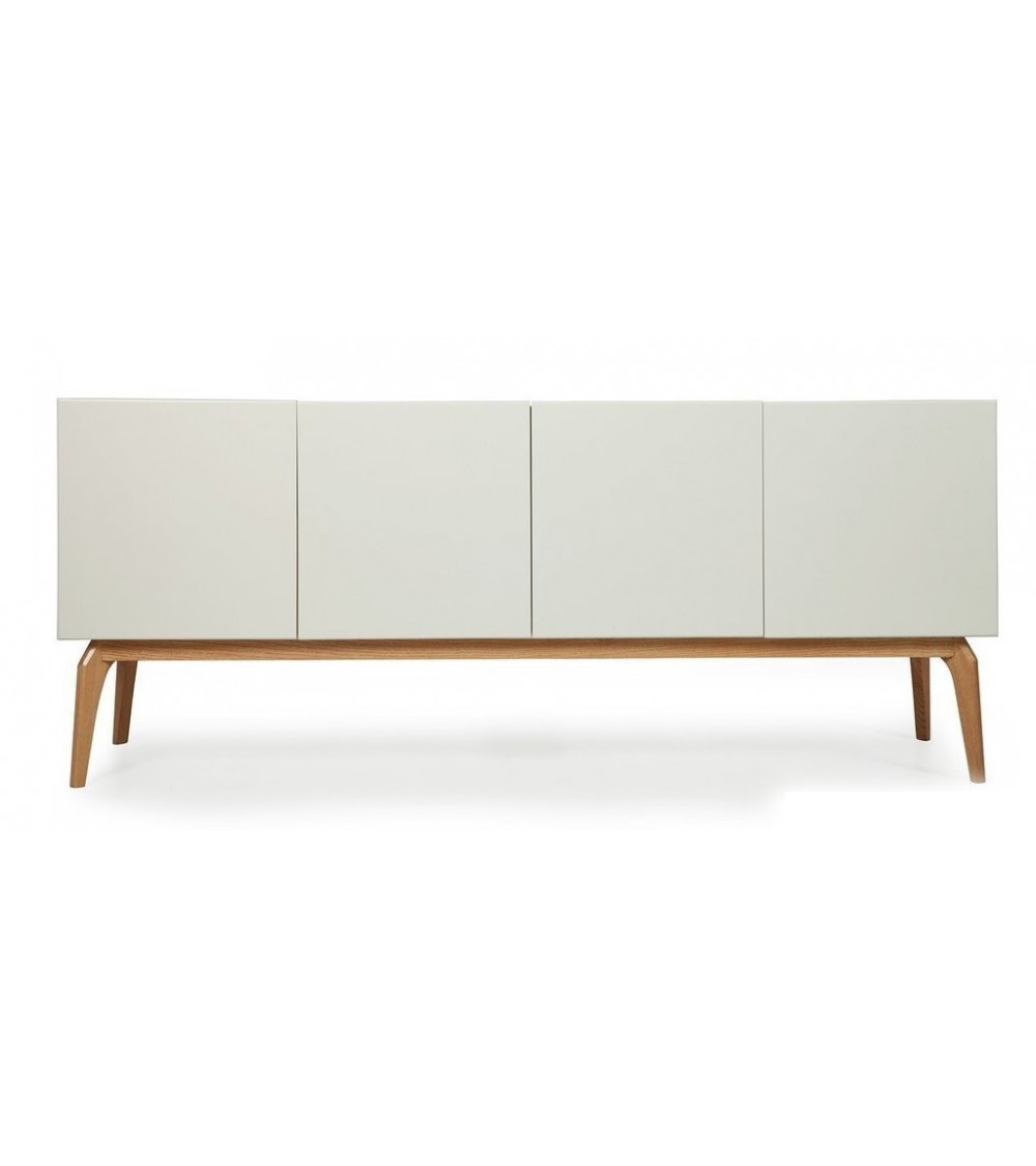 Roble de MIREL TV mueble 2 puertas 1 cajón Roble de MIREL TV mueble 2 puertas 1 cajón