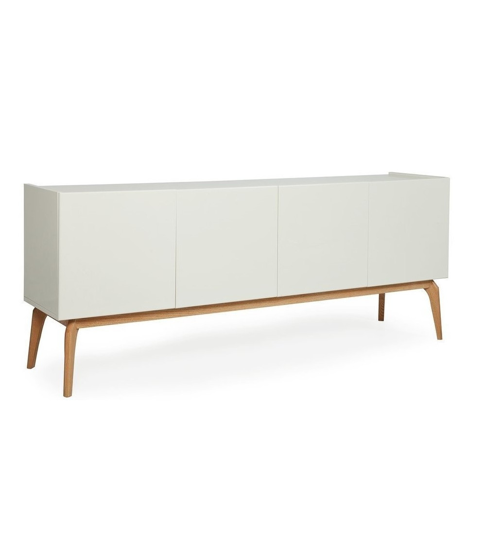 Roble de MIREL TV mueble 2 puertas 1 cajón Roble de MIREL TV mueble 2 puertas 1 cajón