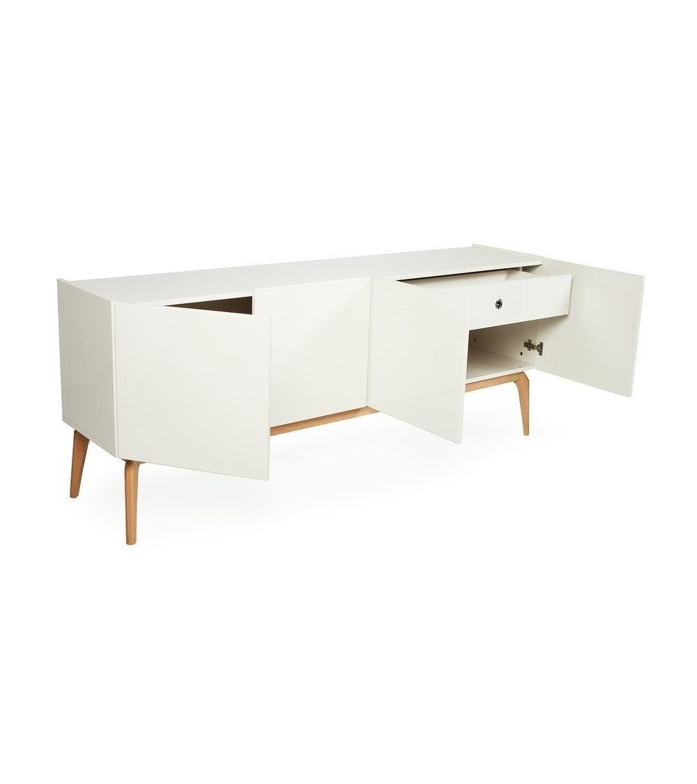 Roble de MIREL TV mueble 2 puertas 1 cajón Roble de MIREL TV mueble 2 puertas 1 cajón