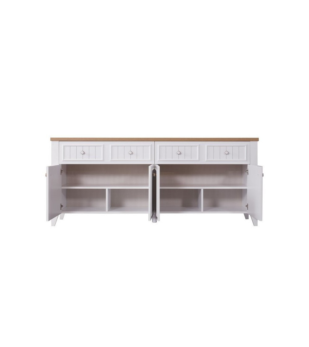 Roble de MIREL TV mueble 2 puertas 1 cajón Roble de MIREL TV mueble 2 puertas 1 cajón