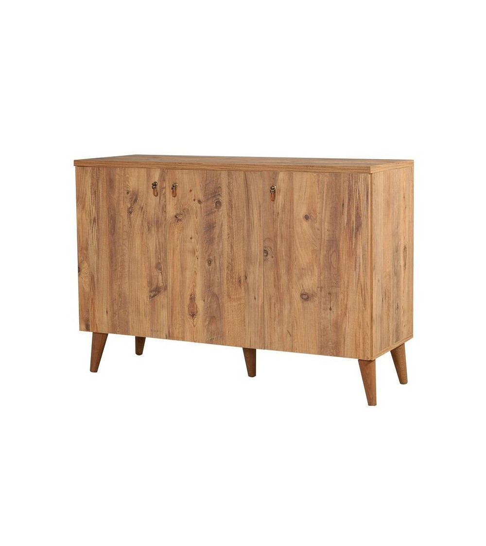 Roble de MIREL TV mueble 2 puertas 1 cajón Roble de MIREL TV mueble 2 puertas 1 cajón