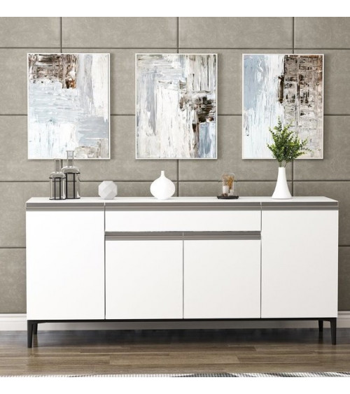 Roble de MIREL TV mueble 2 puertas 1 cajón