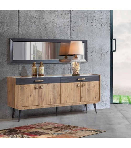 Buffet MADLEN 4 portes 2 tiroirs