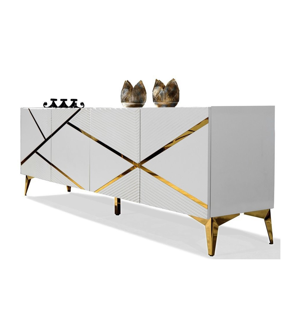 Roble de MIREL TV mueble 2 puertas 1 cajón Roble de MIREL TV mueble 2 puertas 1 cajón