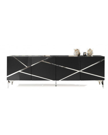 Buffet DIAMOND NOIR 4 portes