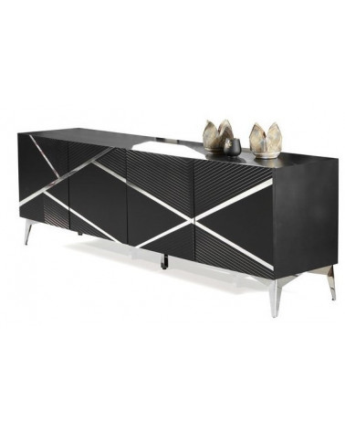 Buffet DIAMOND NOIR 4 portes