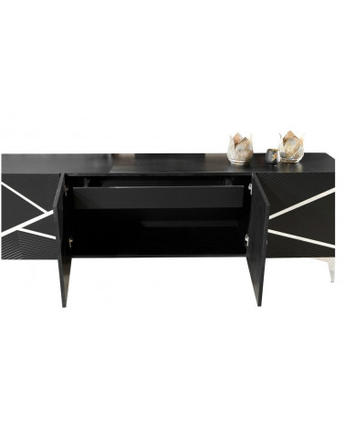 Buffet DIAMOND NOIR 4 portes