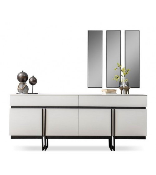 Roble de MIREL TV mueble 2 puertas 1 cajón