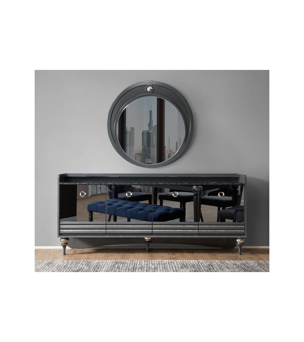 Buffet PUMA 4 portes + miroir