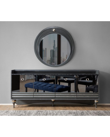 Buffet PUMA 4 portes + miroir