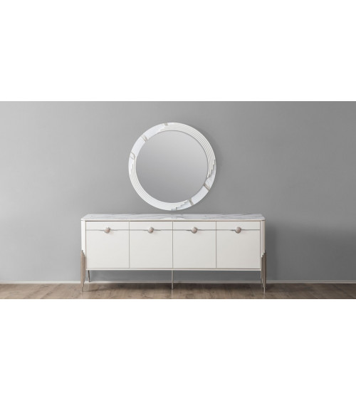 Buffet PARS 4 portes + miroir