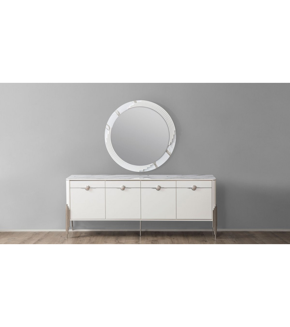 Buffet PARS 4 portes + miroir