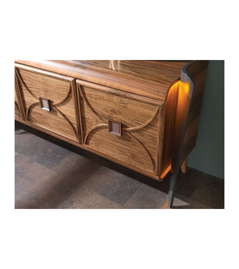 Roble de MIREL TV mueble 2 puertas 1 cajón Roble de MIREL TV mueble 2 puertas 1 cajón