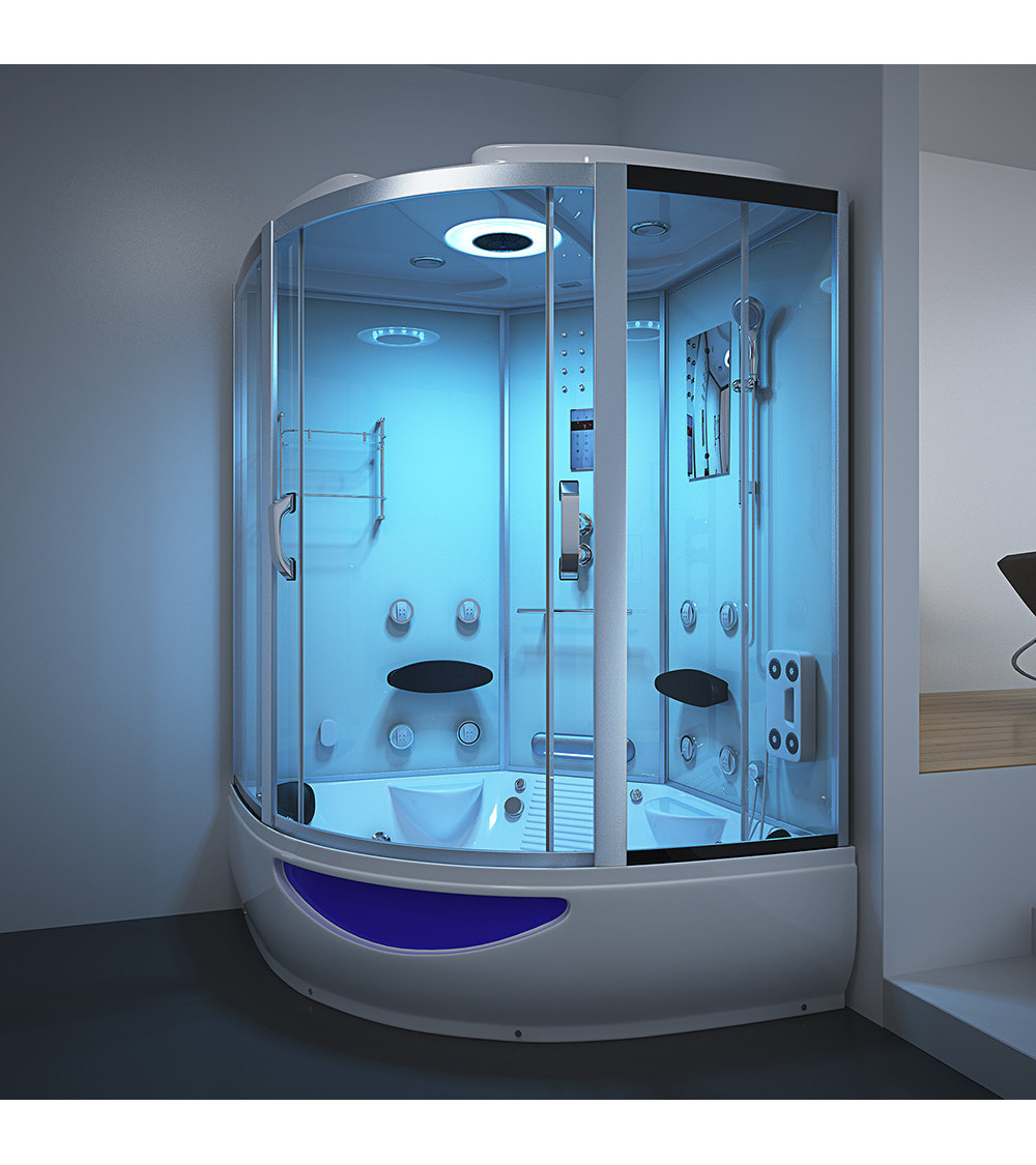 Combiné baignoiredouche EXCLUSIVE avec hammam Cabine de douche design