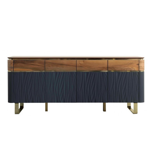 Roble de MIREL TV mueble 2 puertas 1 cajón
