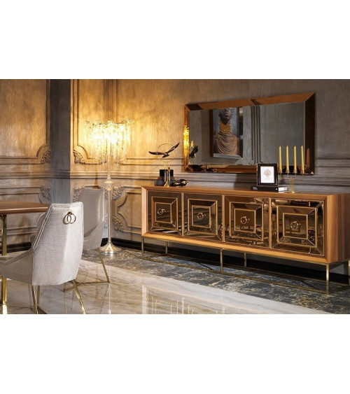 Mobili in rovere TV MIREL 2 ante e 1 cassetto