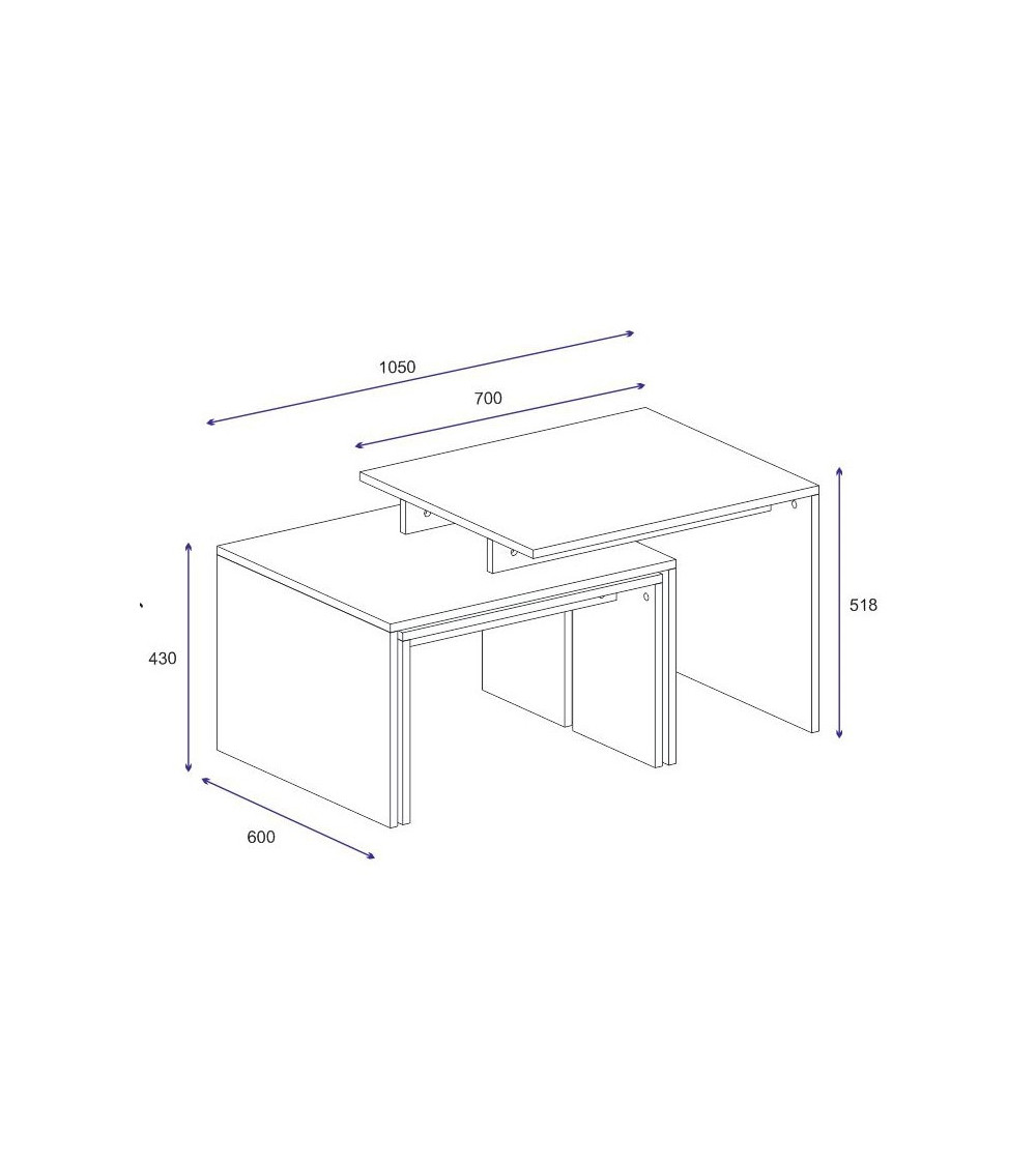 Table basse DILARA