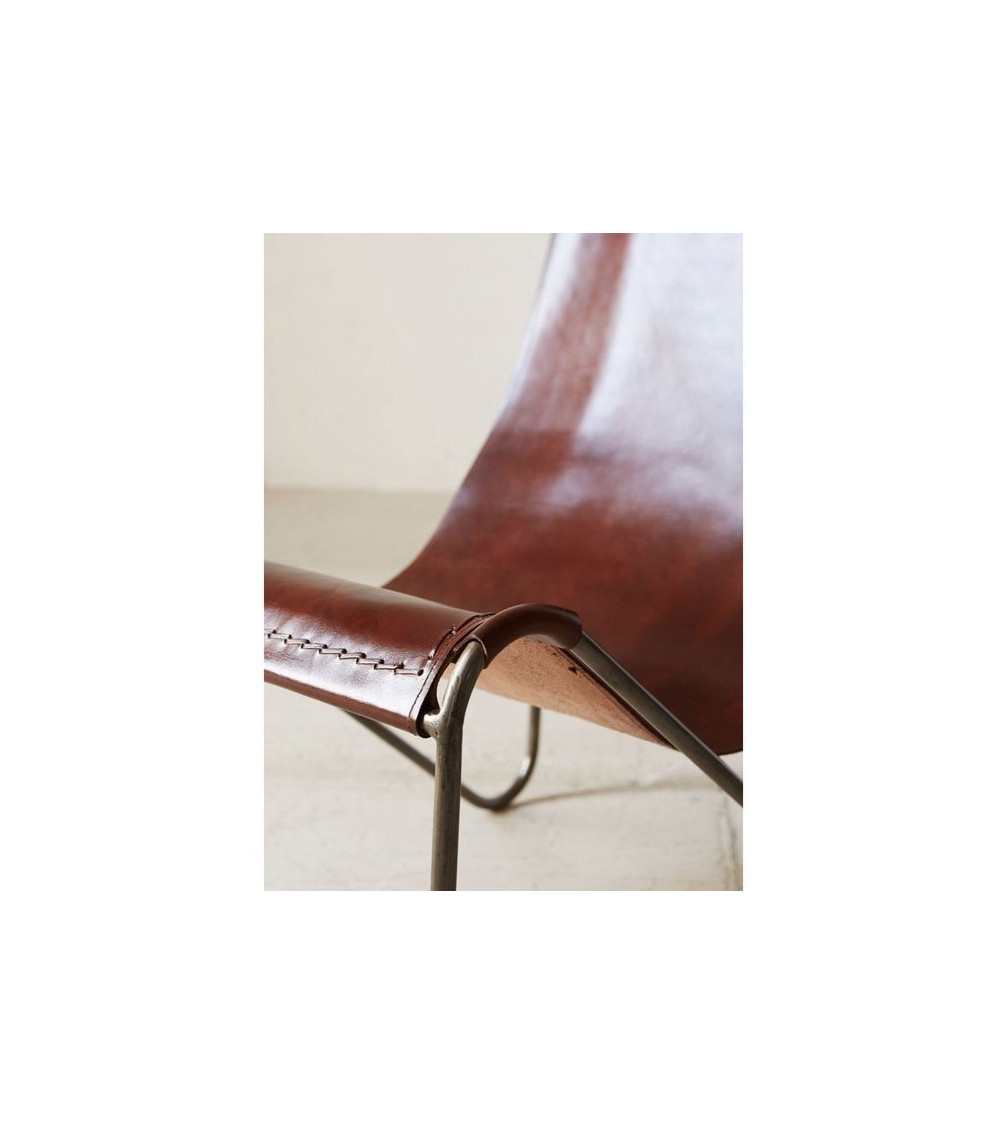 Fauteuil BRUIN VERITABLE LEATHER