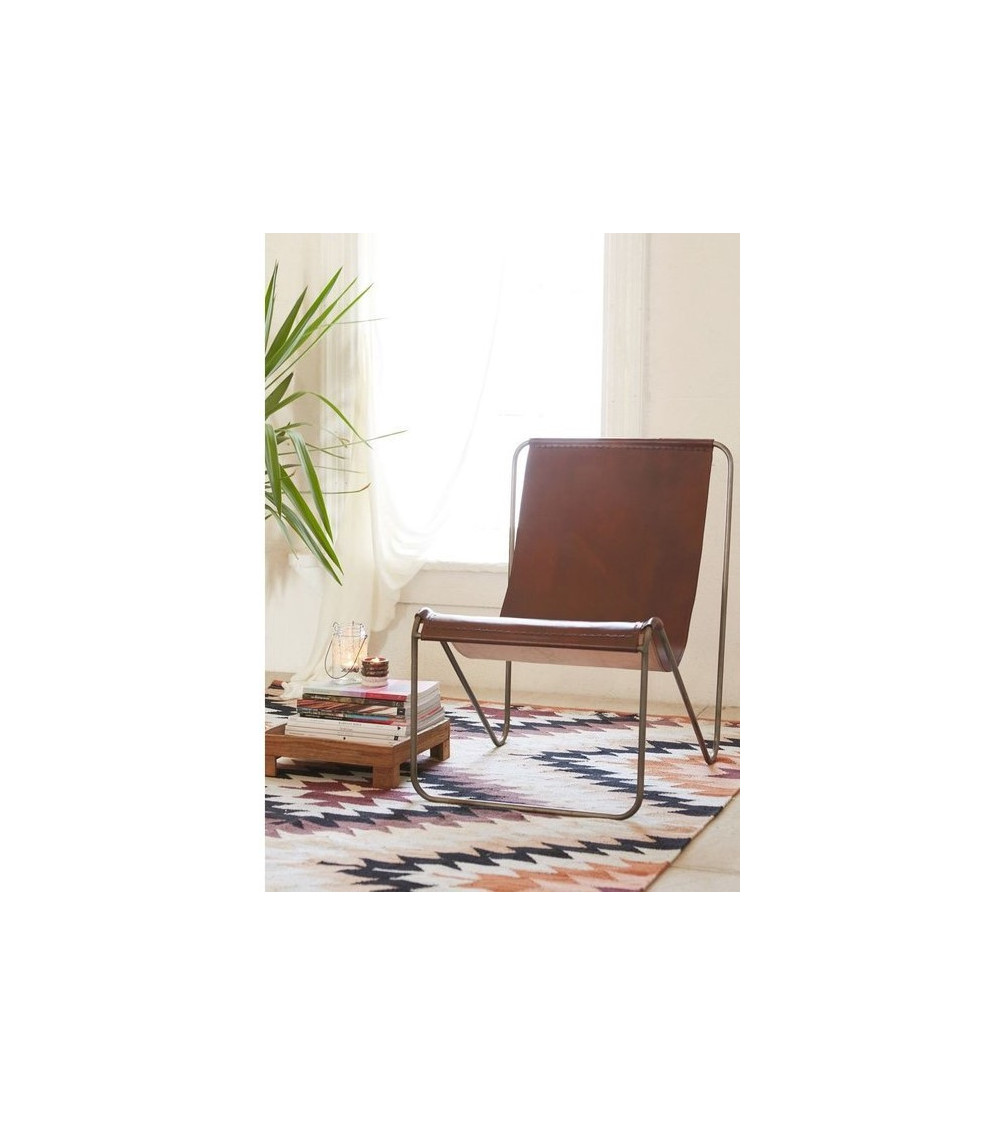 Fauteuil BRUIN VERITABLE LEATHER