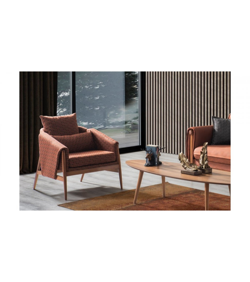 Fauteuil bergère moutarde Fauteuil bergère moutarde