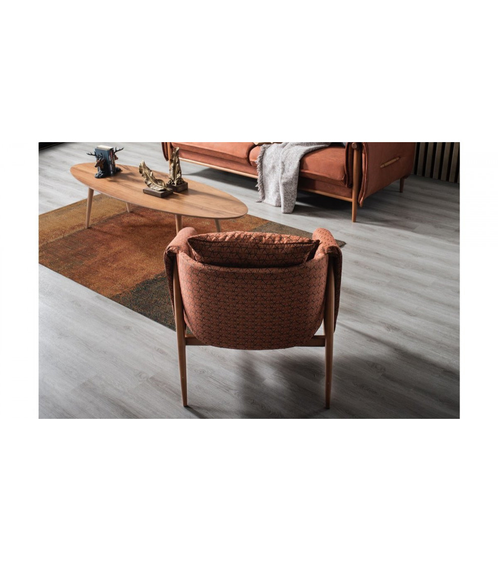Fauteuil bergère moutarde Fauteuil bergère moutarde