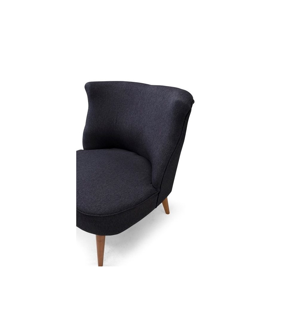 Fauteuil crapaud gris anthracite Fauteuil crapaud gris anthracite