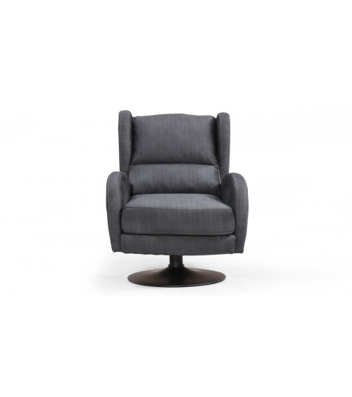 Fauteuil pivotant FRIDO gris