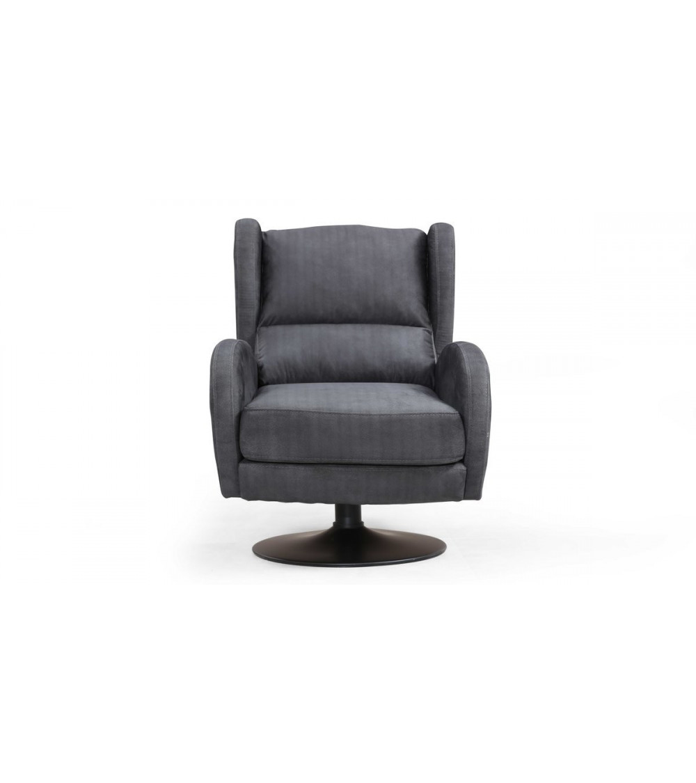 Grijze FRIDO draaifauteuil