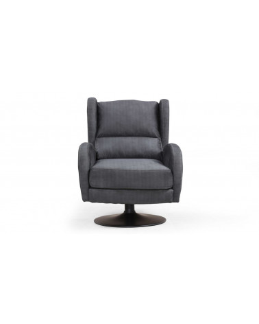 Fauteuil pivotant FRIDO gris