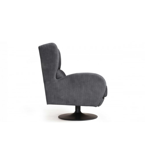 Fauteuil pivotant FRIDO gris