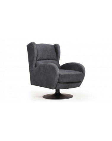 Fauteuil pivotant FRIDO gris