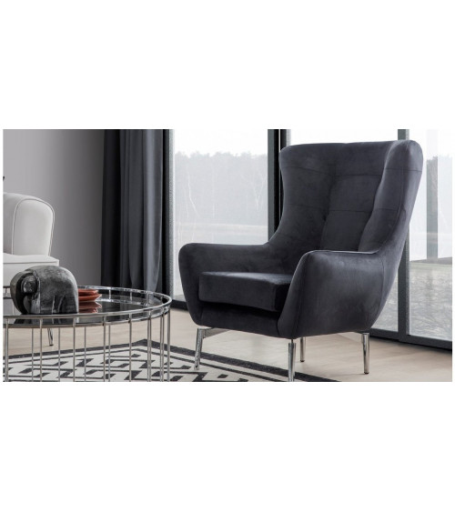 Fauteuil LYON GRIS