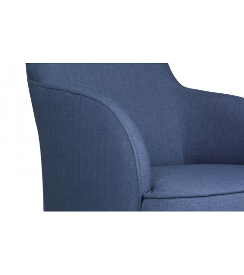 Fauteuil ISLAND BLEU NUIT