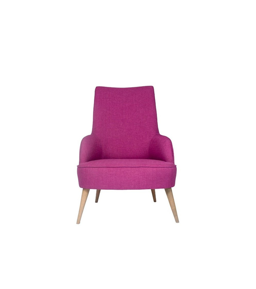 Fauteuil bergère moutarde