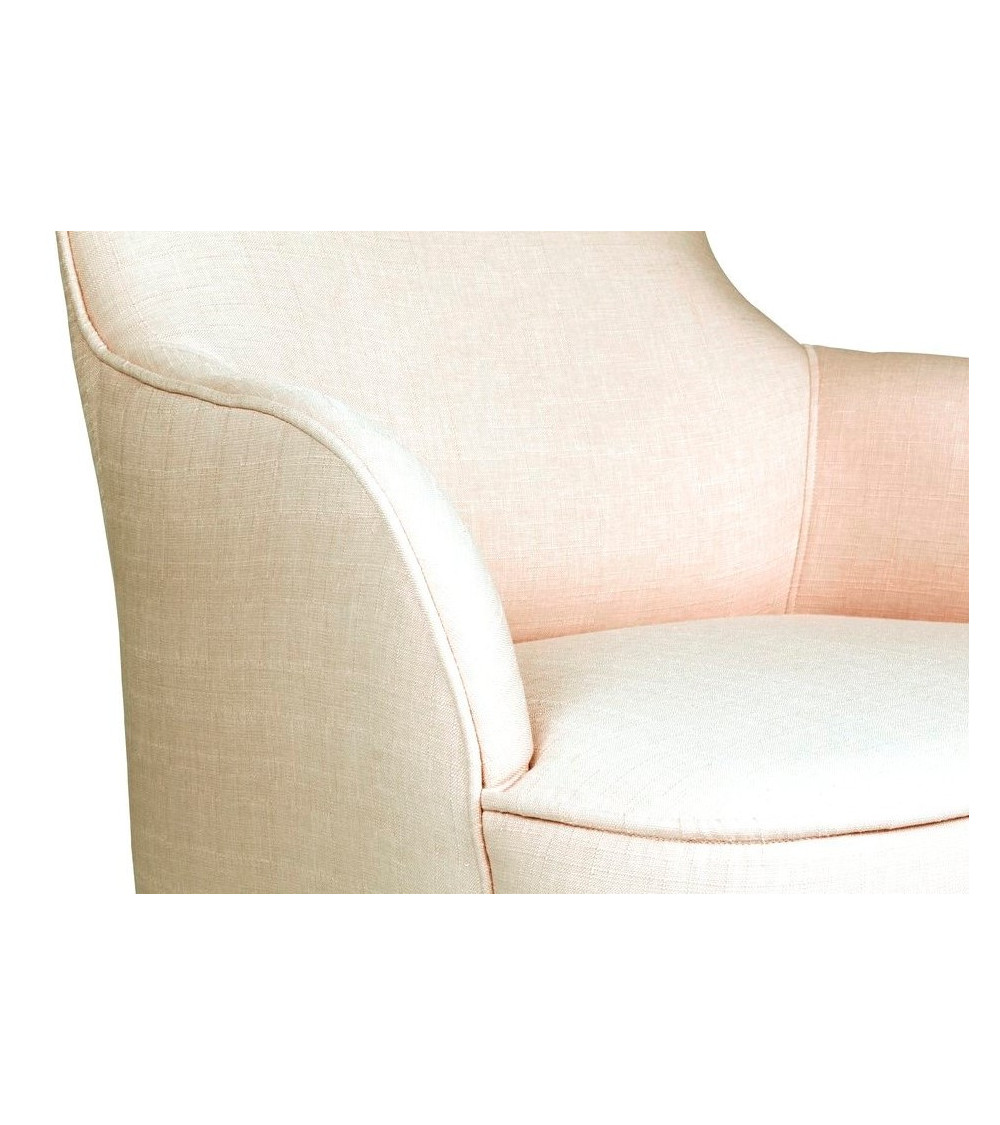 Fauteuil ISLAND rose