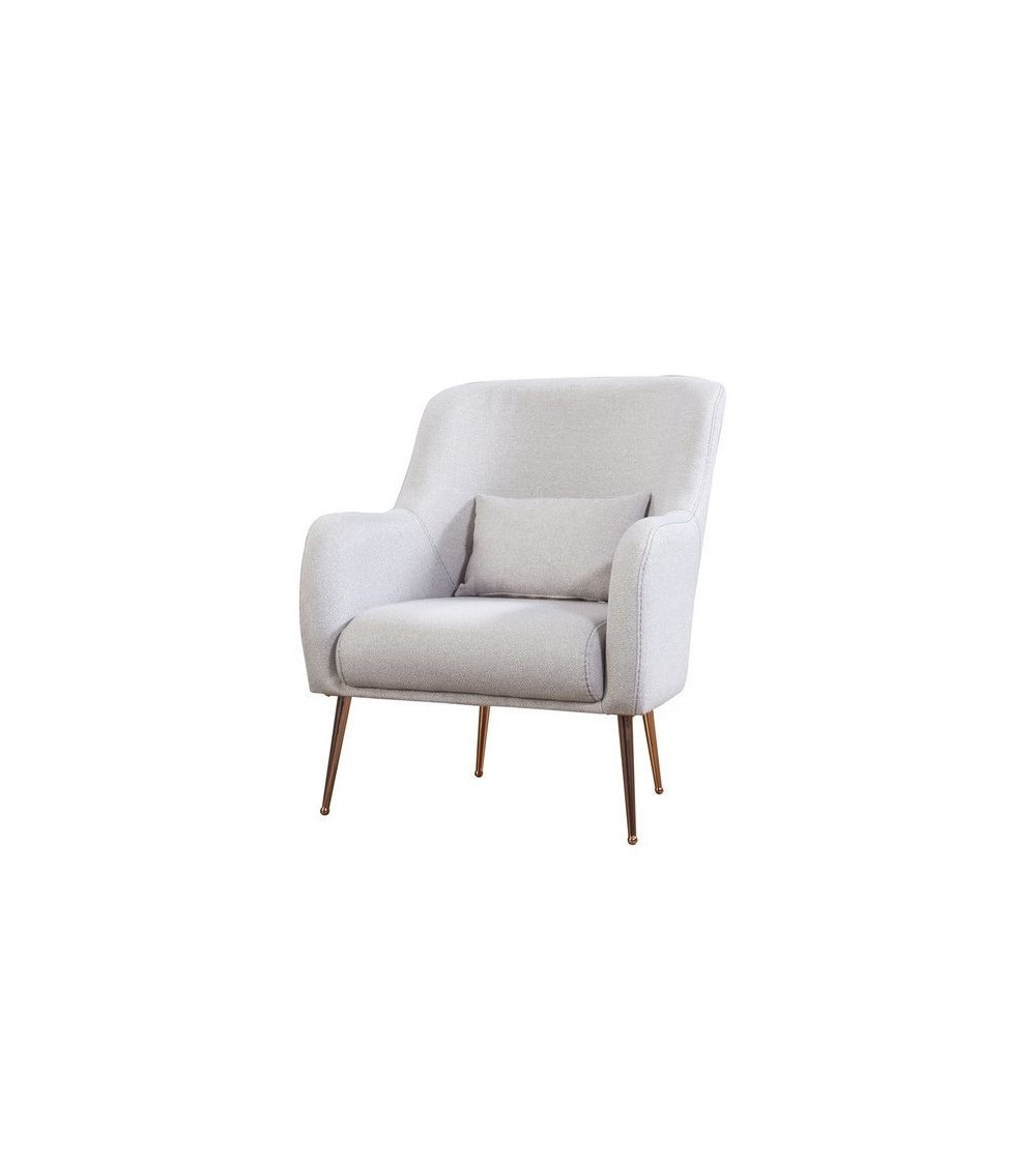 Fauteuil bergère moutarde