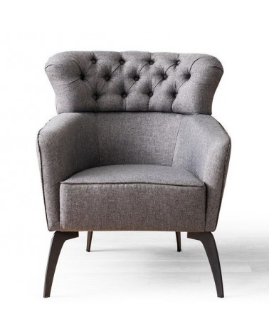 Fauteuil Simon gris