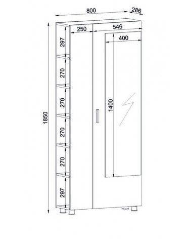 Muebles de entrada MAJA