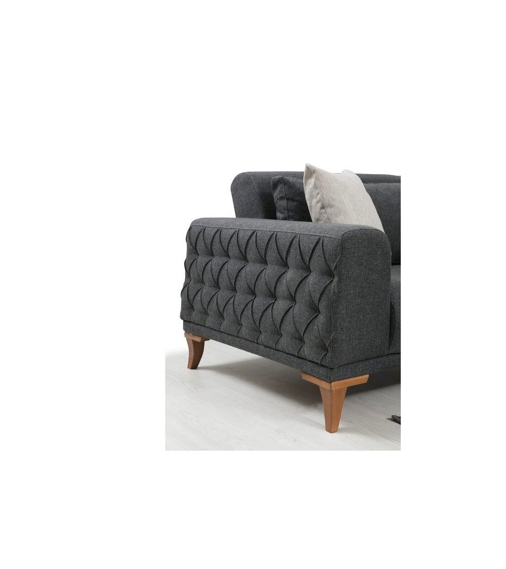 Canapé convertible AVOLA , Anthracite Canapé convertible AVOLA , Anthracite