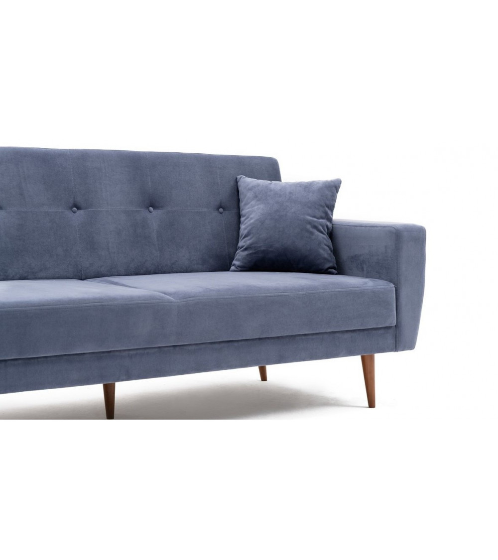 Canapé convertible VIVALDE fumé